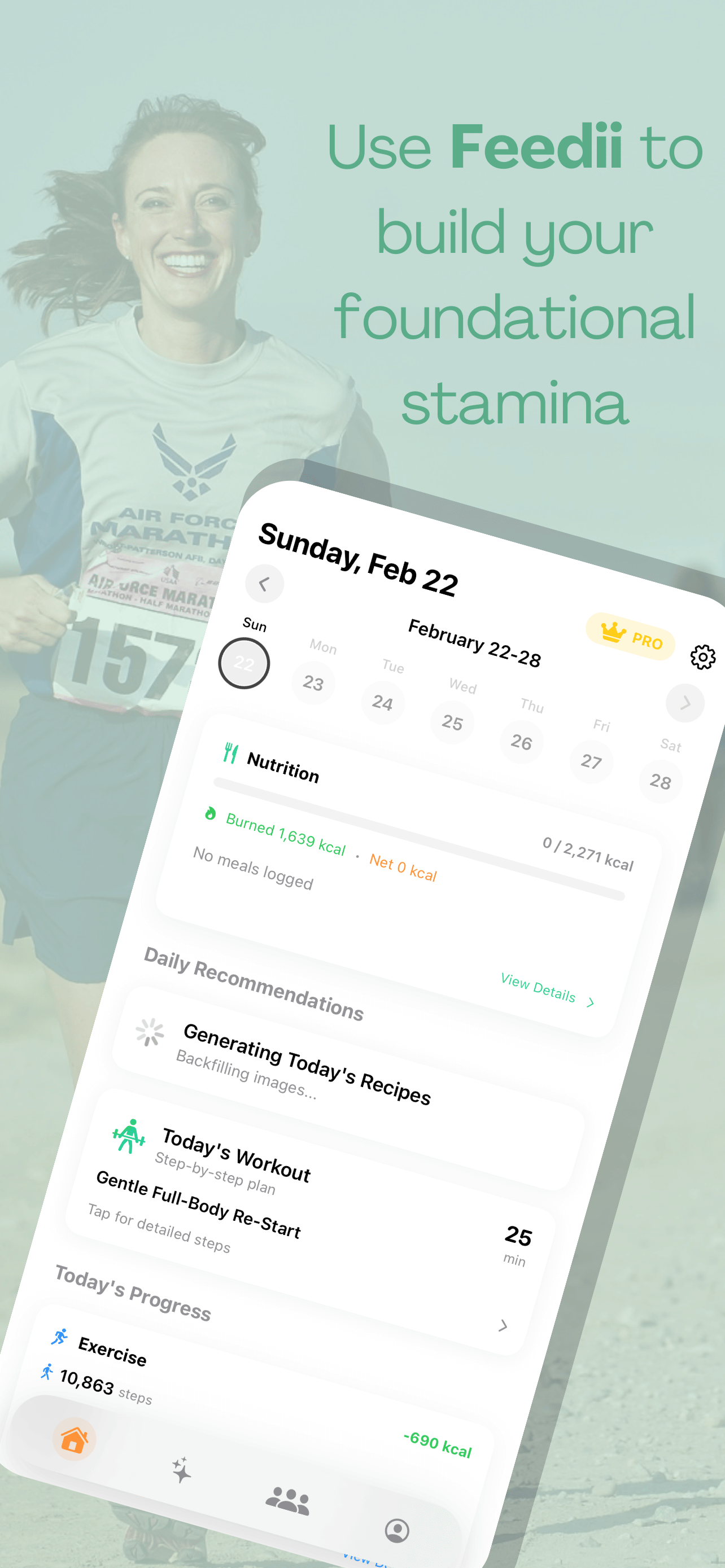 Feedii app interface preview